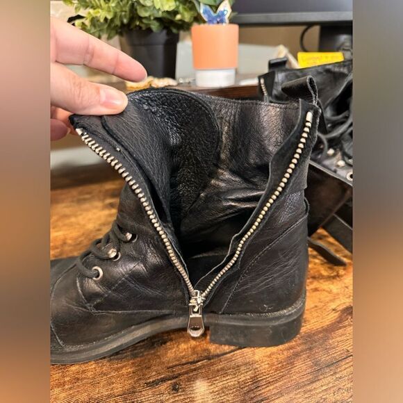 Charles David Black Moto booties size 38.5‎ - Picture 5 of 16